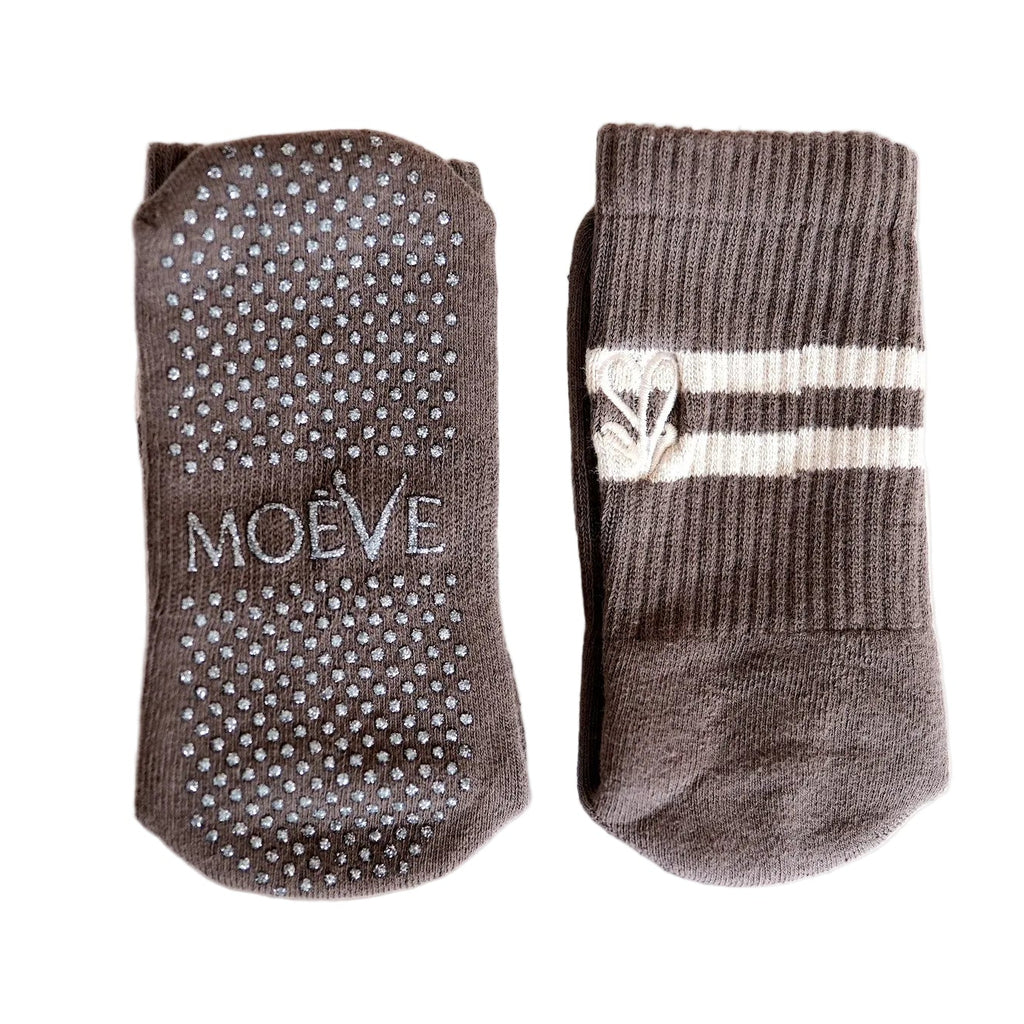 One pairs of pilate grip socks