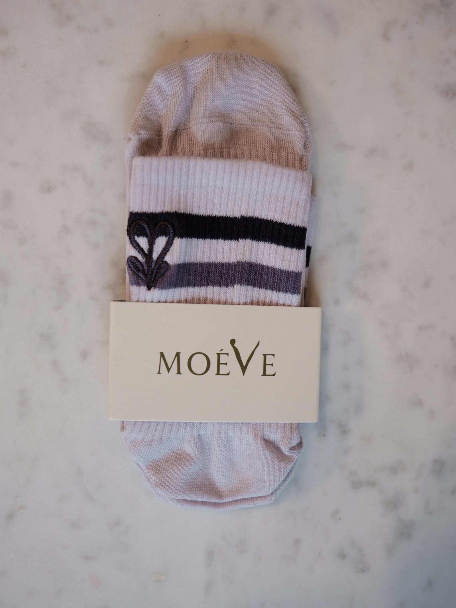 Ube Purple pilates grip socks by MOÉVE image 4